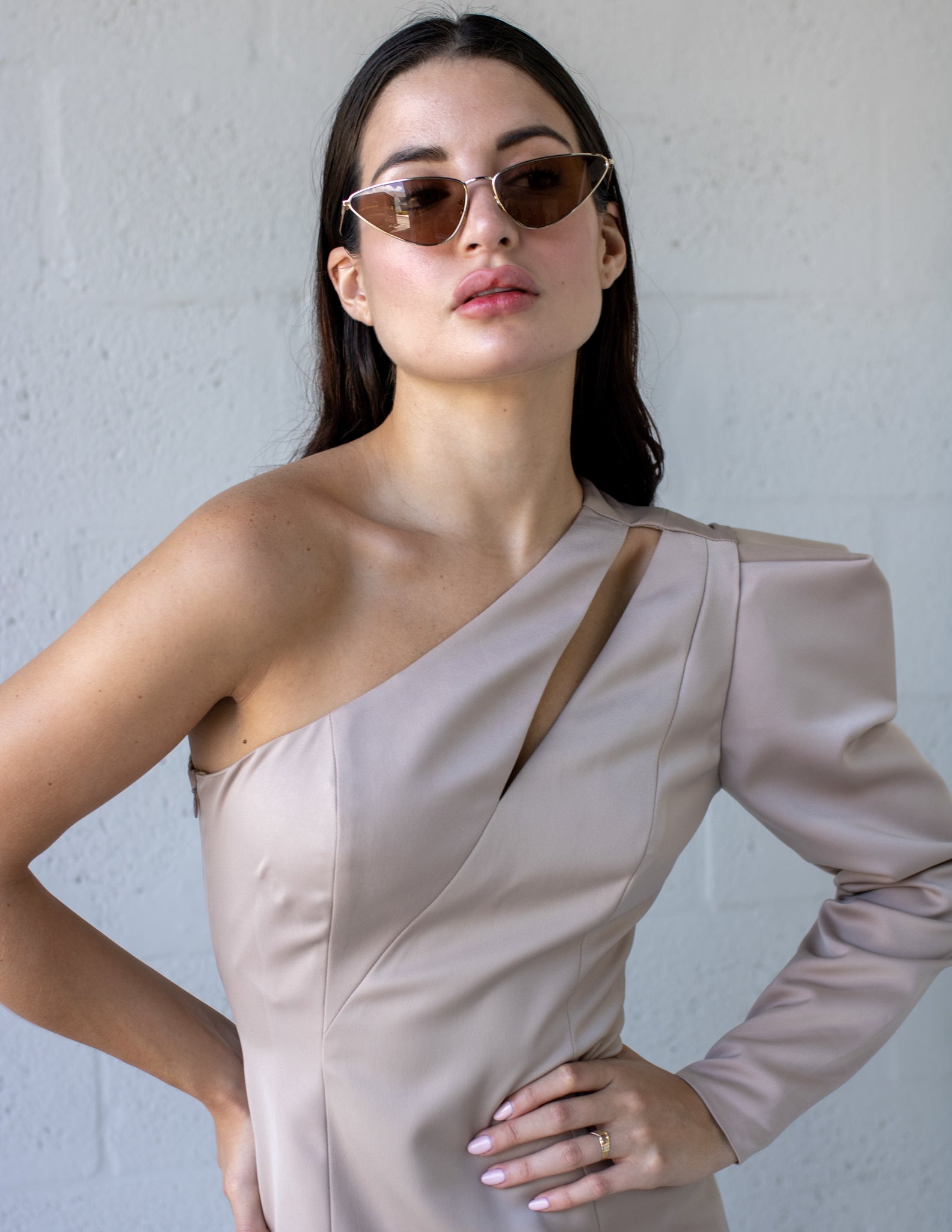 khaki dress